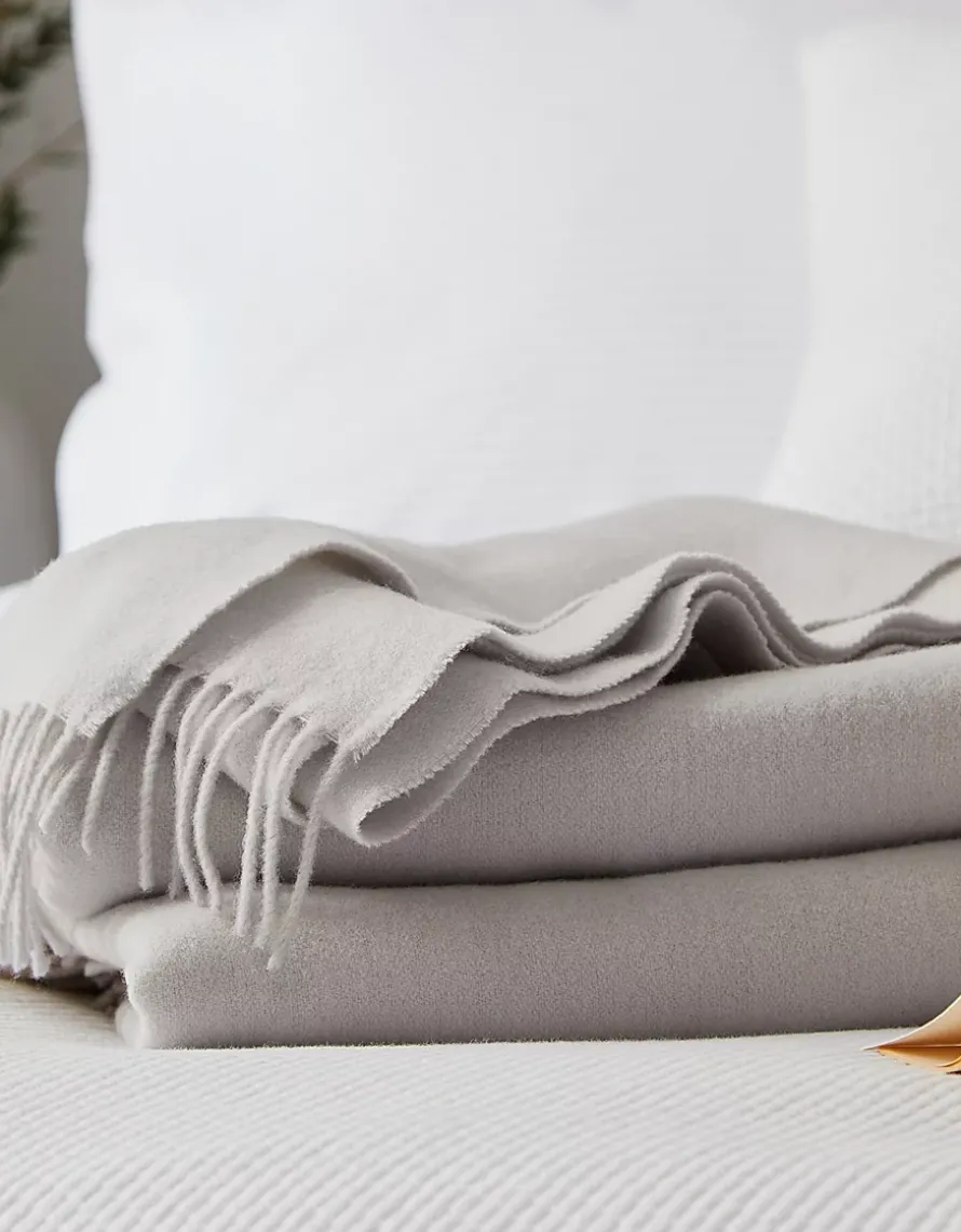 Luxury Wool Cashmere Throw