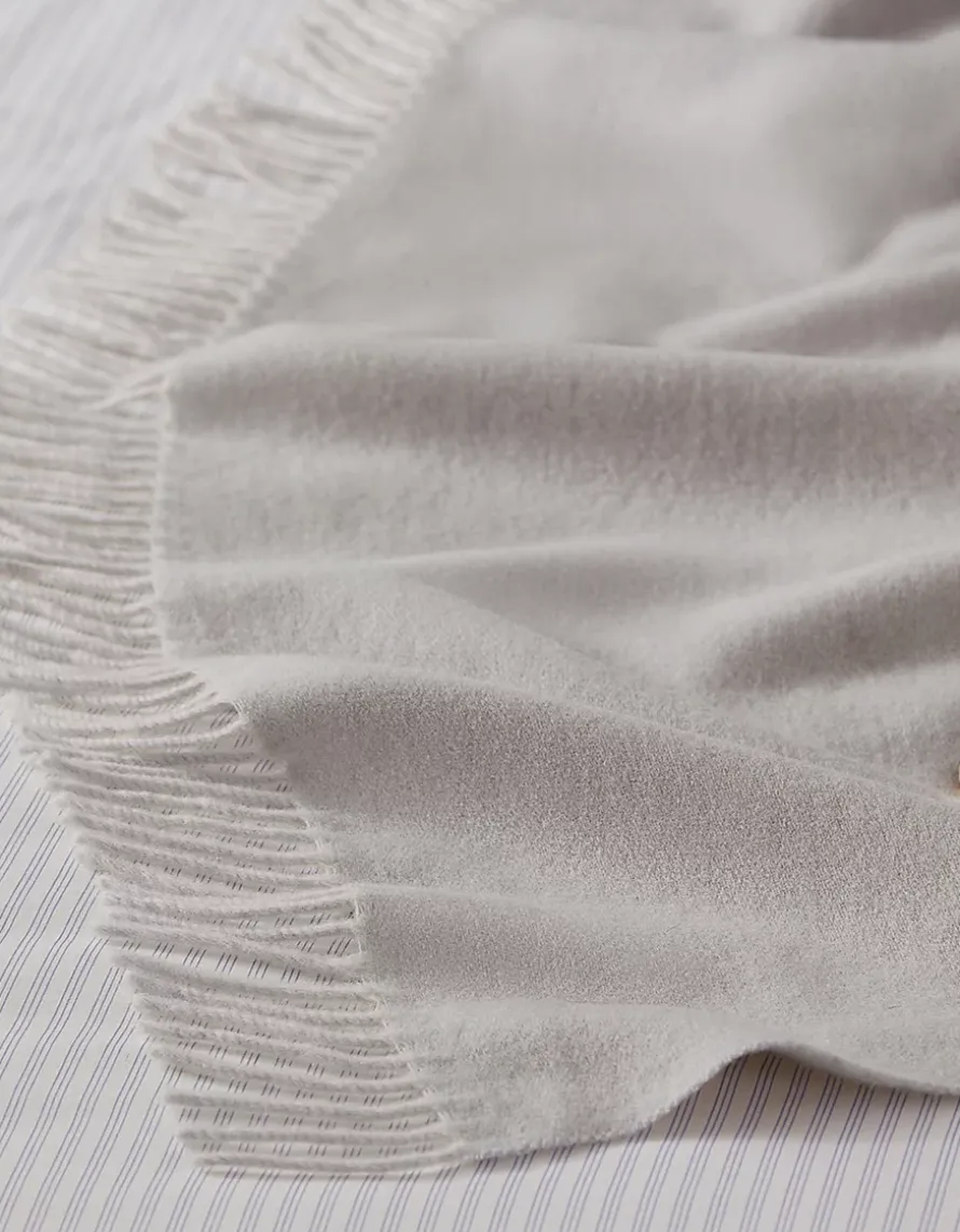 Luxury Wool Cashmere Throw