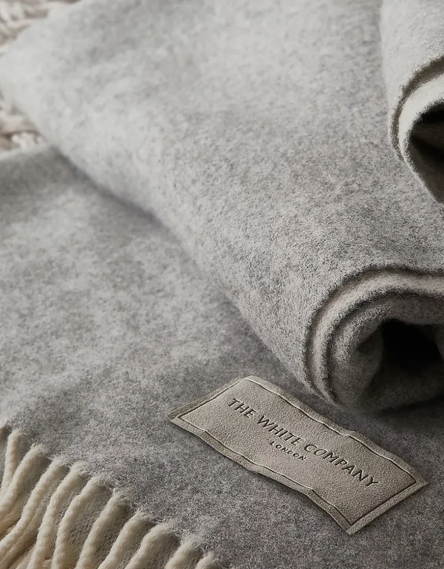 Luxury Wool Cashmere Throw