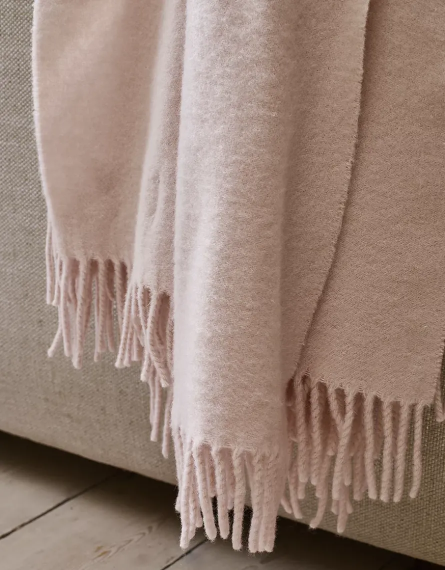 Luxury Wool Cashmere Throw