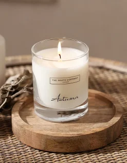 Mango Wood Candle Plate – Medium