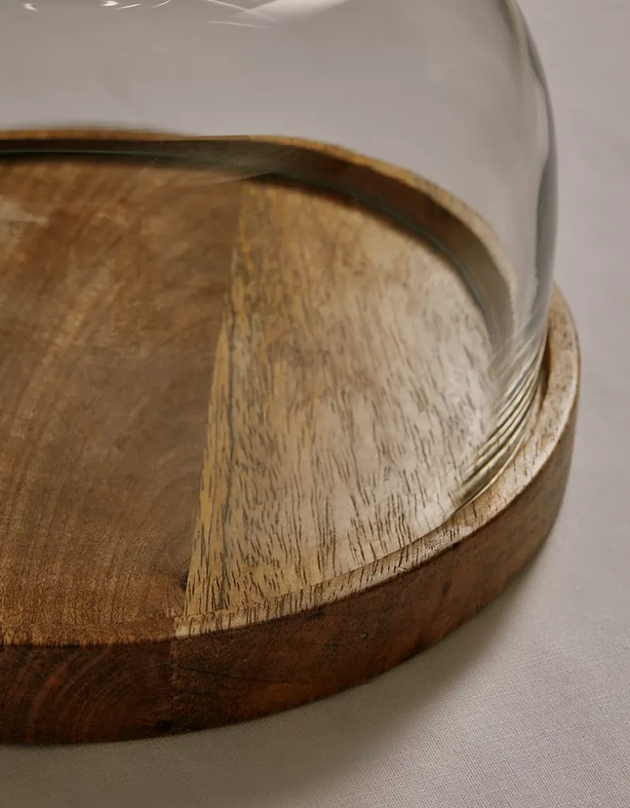 Mango Wood Cloche