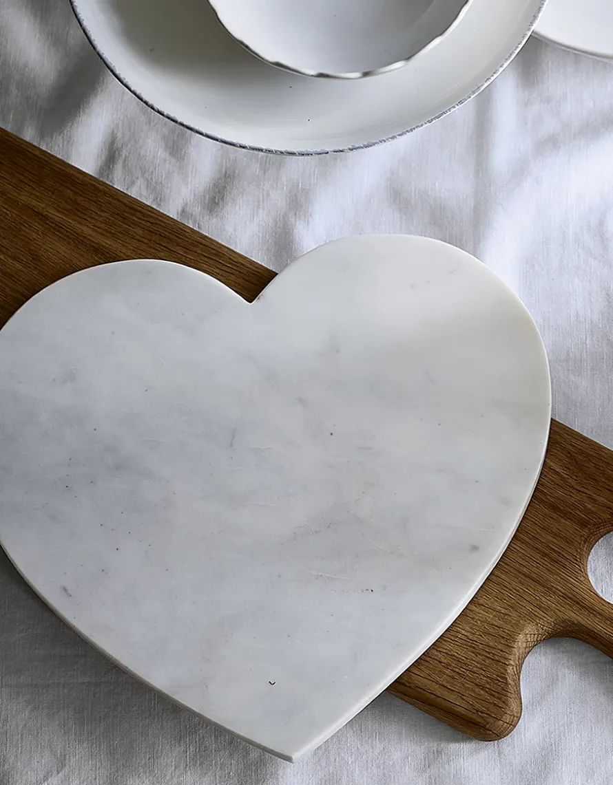 Marble Heart Board
