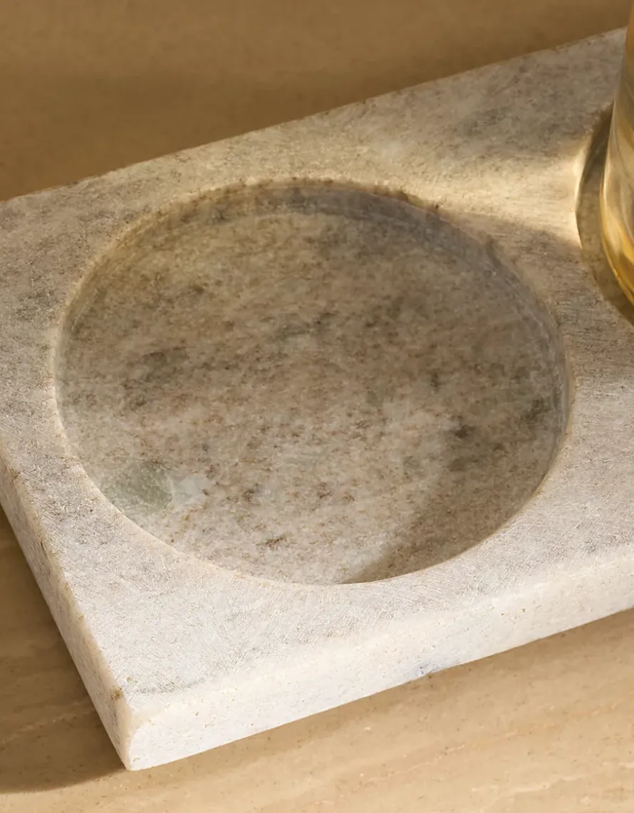 Marble Round Bottle Holder