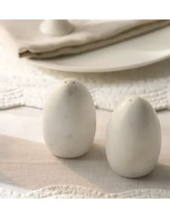 Marble Salt & Pepper Shakers