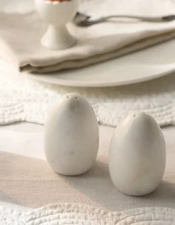 Marble Salt & Pepper Shakers