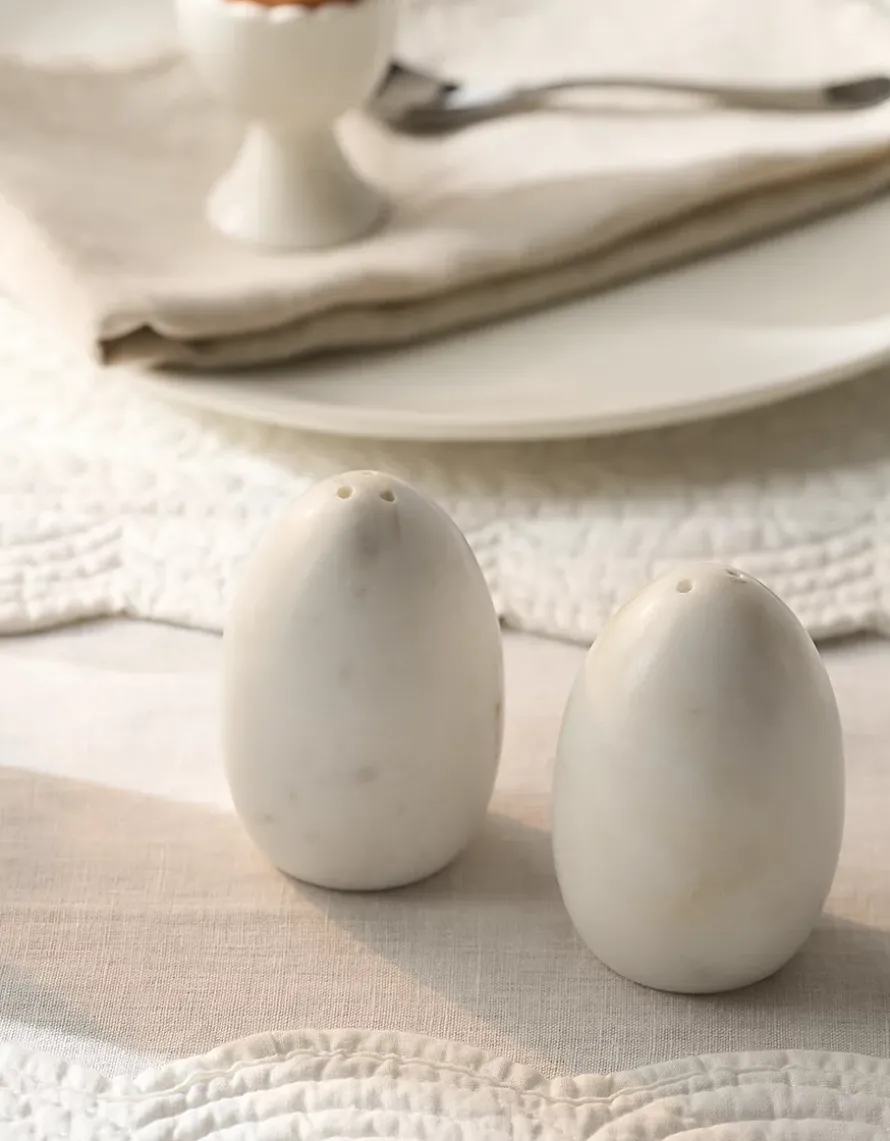 Marble Salt & Pepper Shakers