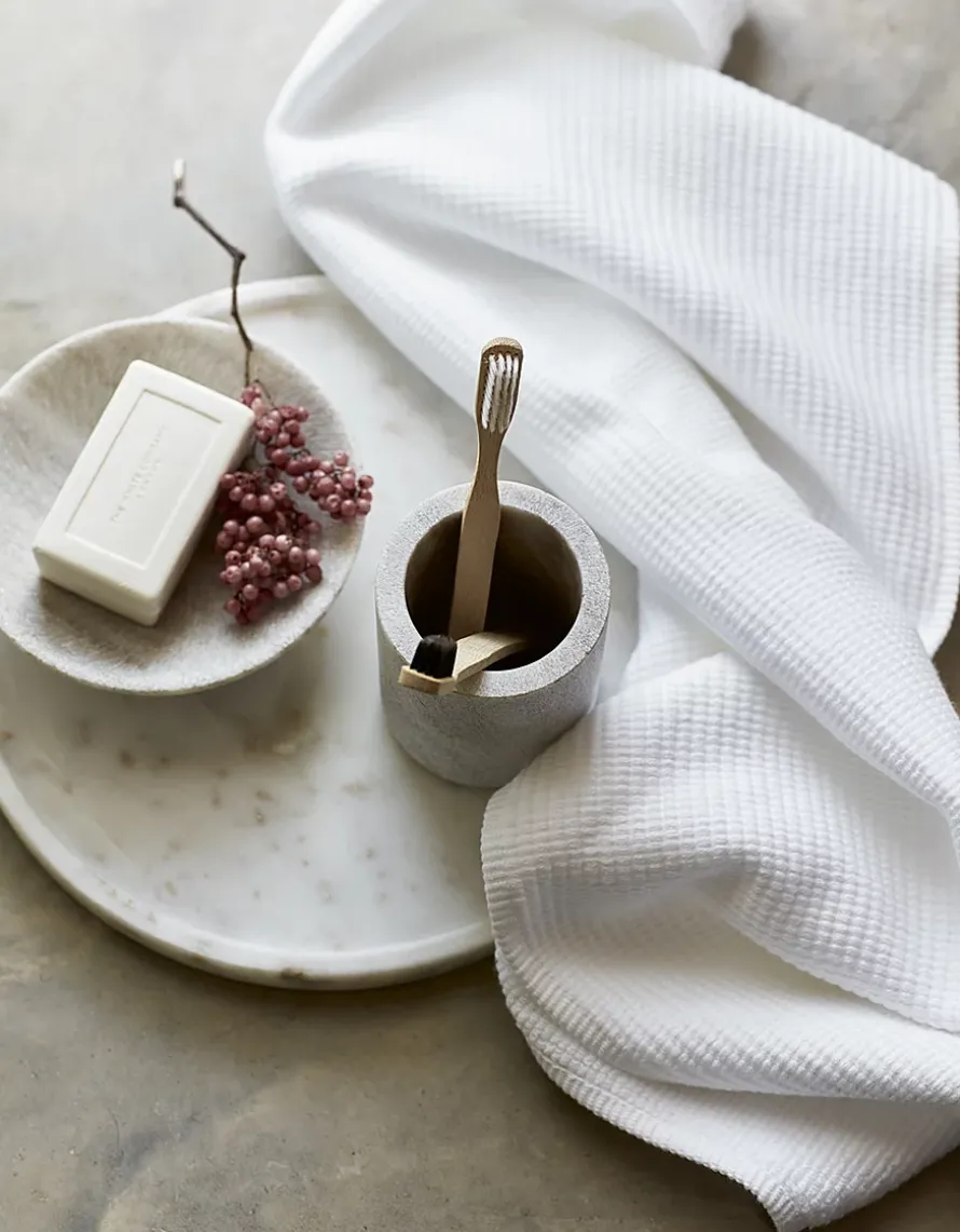 Marble Toothbrush Holder