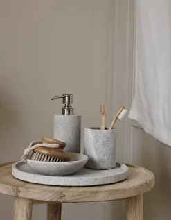 Marble Toothbrush Holder