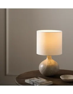 Marlow Marble Round Table Lamp