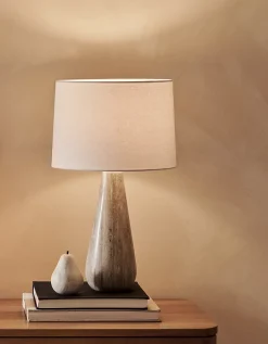 Marlow Marble Teardrop Table Lamp