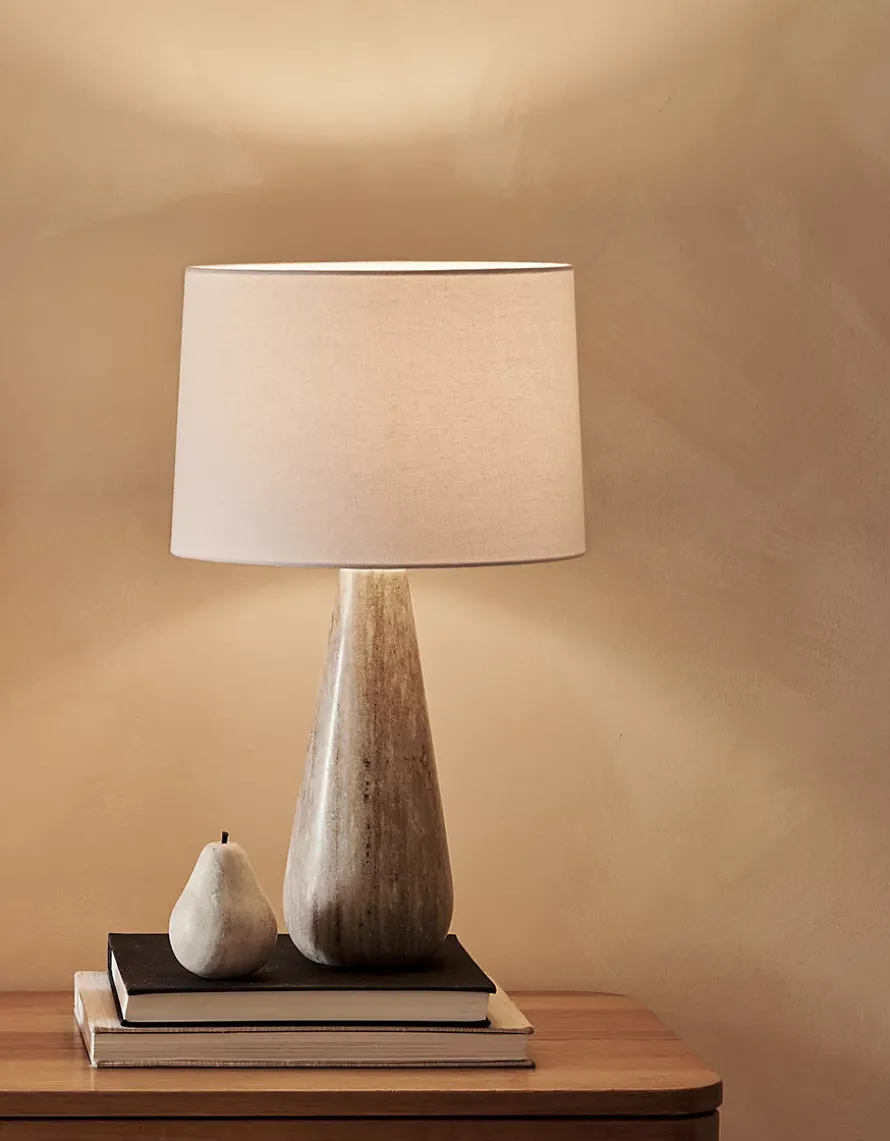 Marlow Marble Teardrop Table Lamp