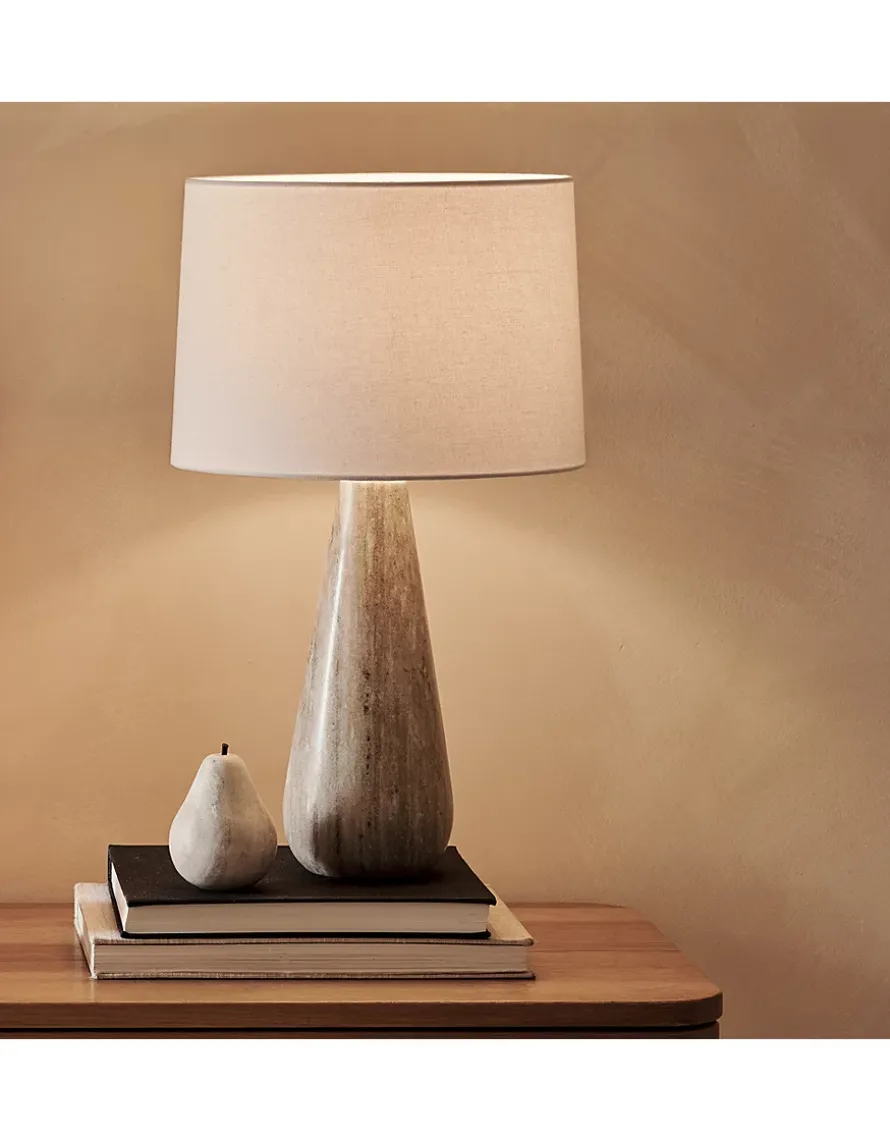 Marlow Marble Teardrop Table Lamp