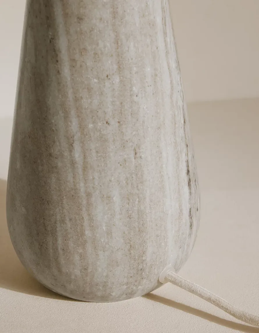 Marlow Marble Teardrop Table Lamp