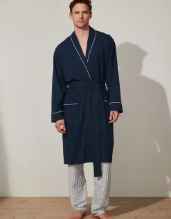 Men's Cotton Jersey Robe