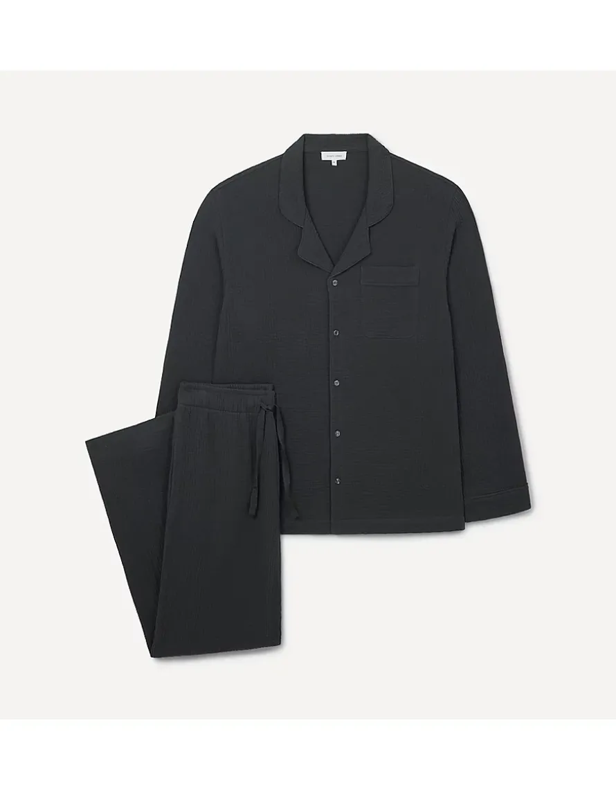 Mens Double Cotton Pyjama Set