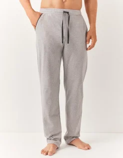 Men's Rib Trim Pyjama Bottoms