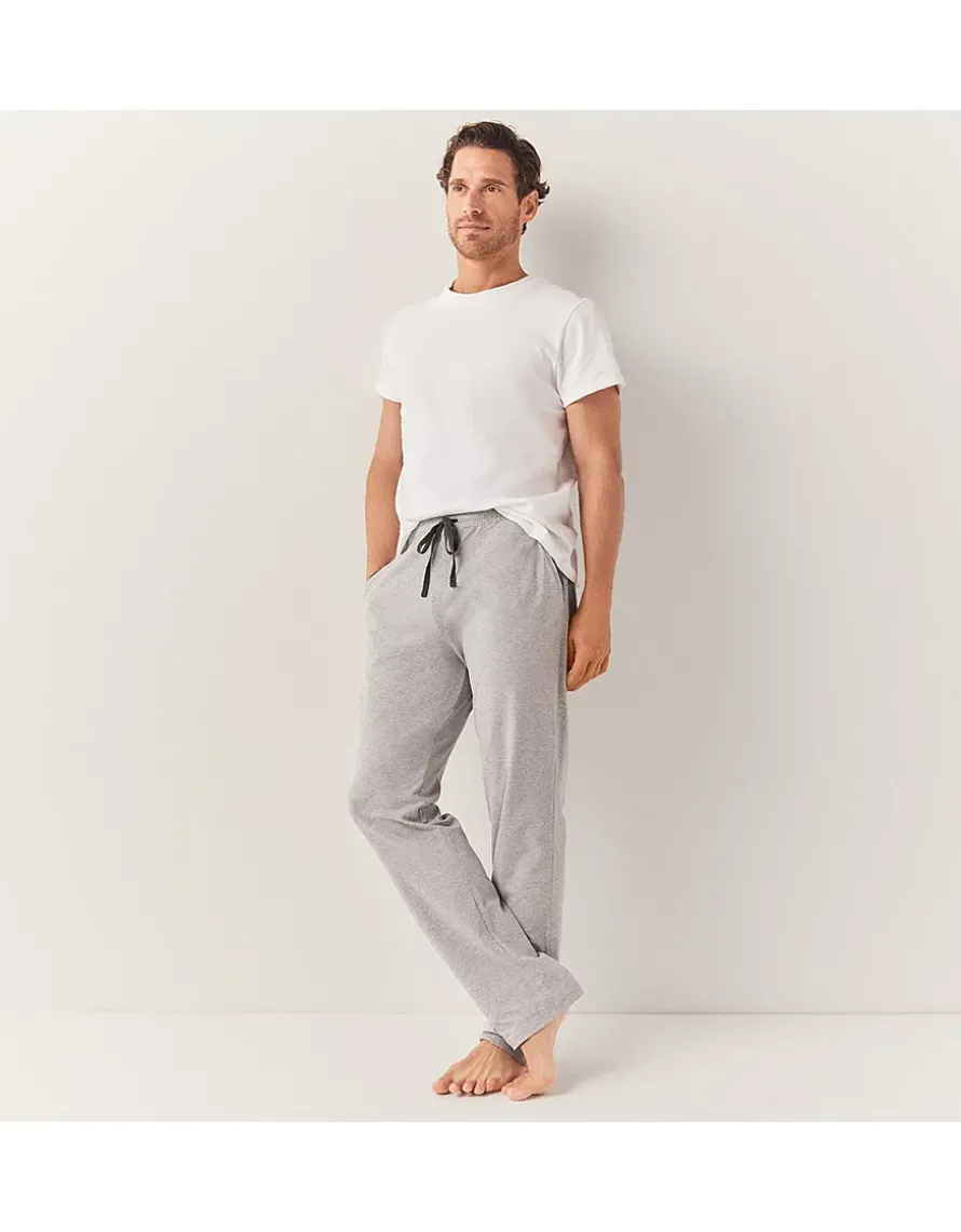 Men's Rib Trim Pyjama Bottoms