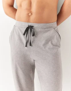 Men's Rib Trim Pyjama Bottoms