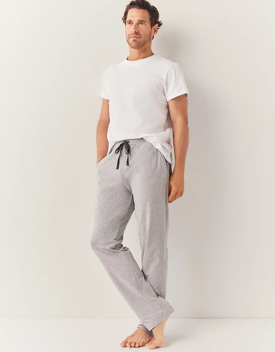 Men's Rib Trim Pyjama Bottoms