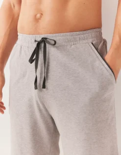 Men's Rib Trim Pyjama Shorts