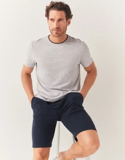 Men's Rib Trim Pyjama Top
