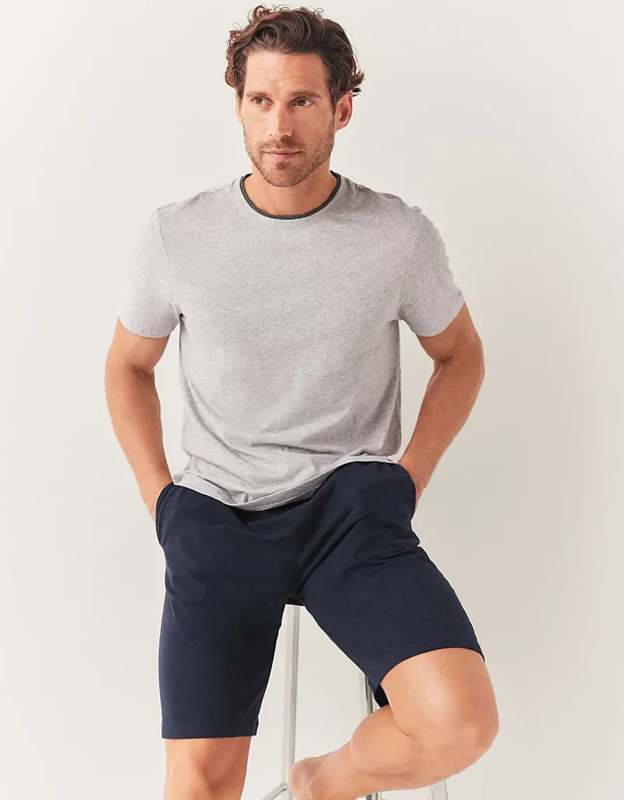 Men's Rib Trim Pyjama Top