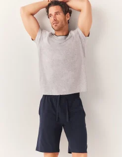 Men's Woven Waistband Pyjama Shorts