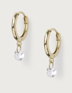 Mini Gem Huggie Earrings