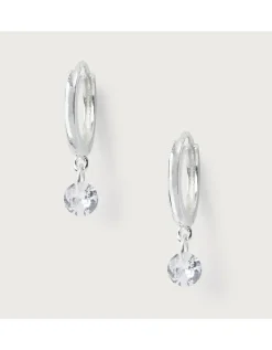 Mini Gem Huggie Earrings
