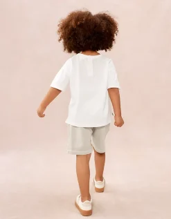 Organic Cotton Beach Club T-Shirt & Shorts Set (0–4yrs)