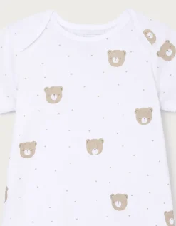 Organic Cotton Bear Shortie (0–2yrs)