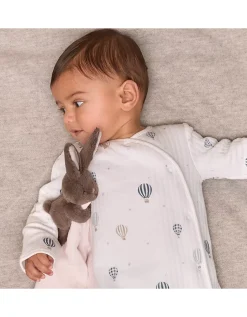 Organic Cotton Blend Hot Air — Air Balloon Sleepsuit (0–24mths)