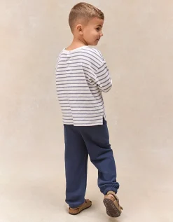 Organic Cotton Blend Little Explorer Sweatshirt & Joggers Set (0–4yrs)