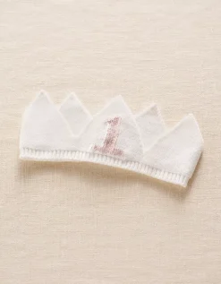 Organic Cotton Blend My 1st Birthday Jumper & Crown Gift Set (9–18mths)
