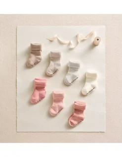 Organic Cotton Blend My 1st Socks Gift Set (0–12mths)