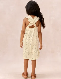 Organic Cotton Blend Posey Floral Jersey Dress (0–4yrs)