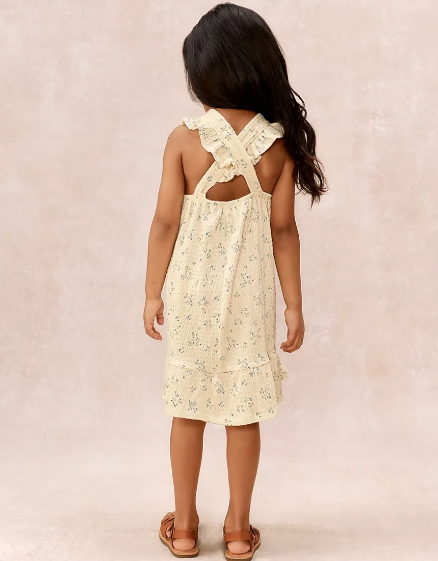 Organic Cotton Blend Posey Floral Jersey Dress (0–4yrs)