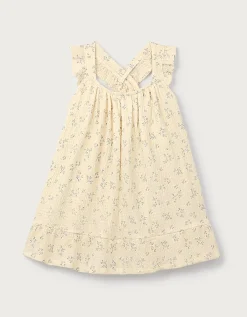 Organic Cotton Blend Posey Floral Jersey Dress (0–4yrs)