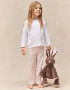 Organic Cotton Blend Relaxed Fit Megan Floral Print Pyjamas (2–12yrs)