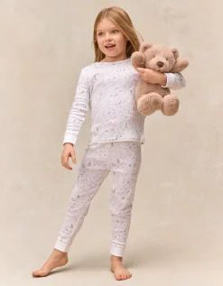 Organic Cotton Blend Slim Fit Spring Scene Pyjamas (2–12yrs)
