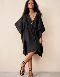 Organic Cotton Broderie Kaftan