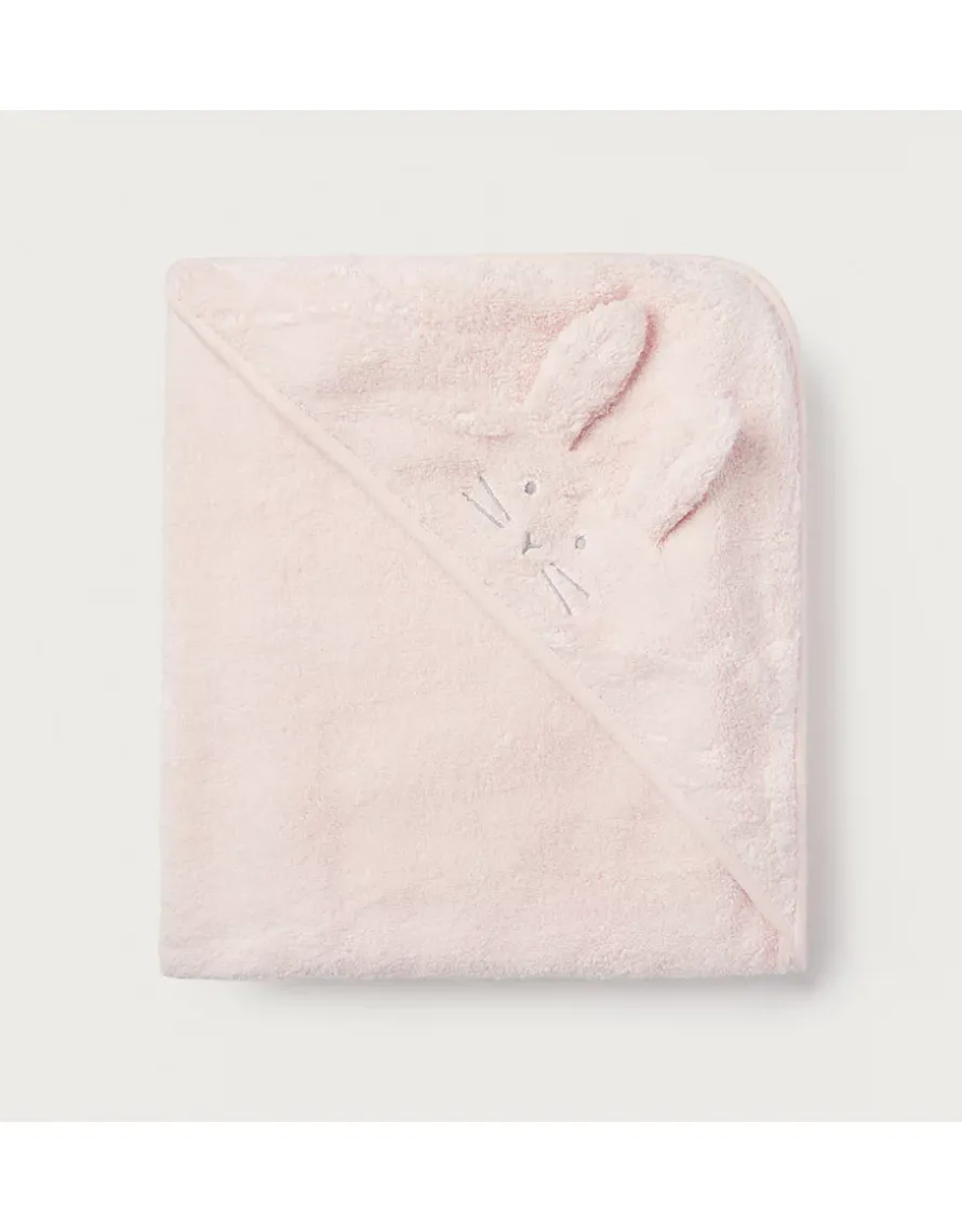 Organic Cotton Bunny Hooded Baby Towel
