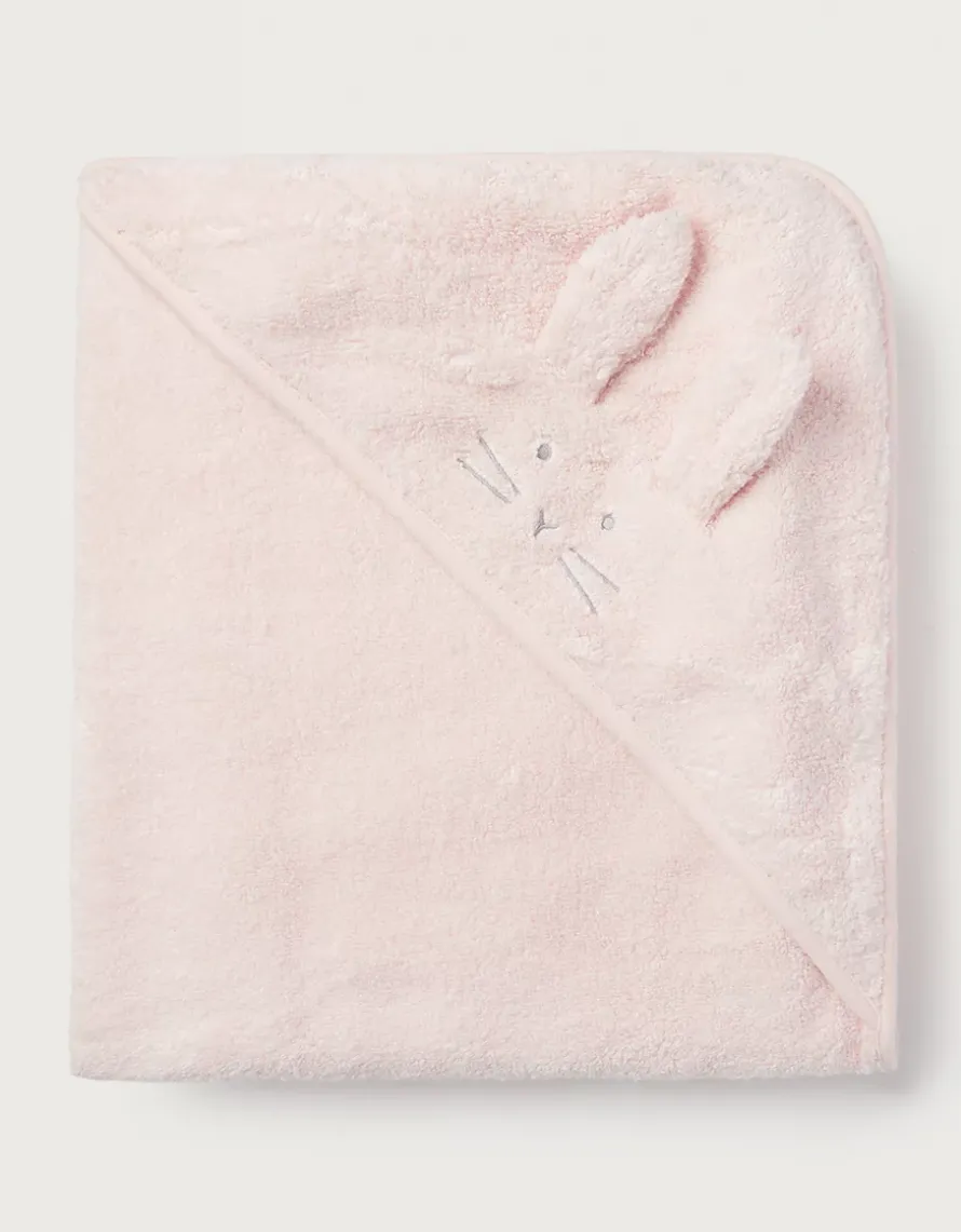 Organic Cotton Bunny Hooded Baby Towel