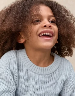 Organic Cotton Chunky Jumper (0–4yrs)