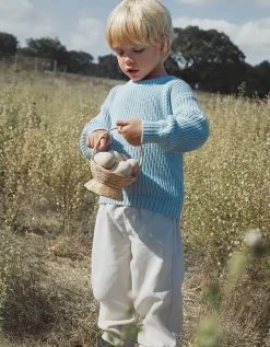 Organic Cotton Chunky Jumper (0–4yrs)
