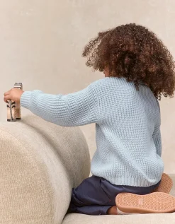 Organic Cotton Chunky Jumper (0–4yrs)