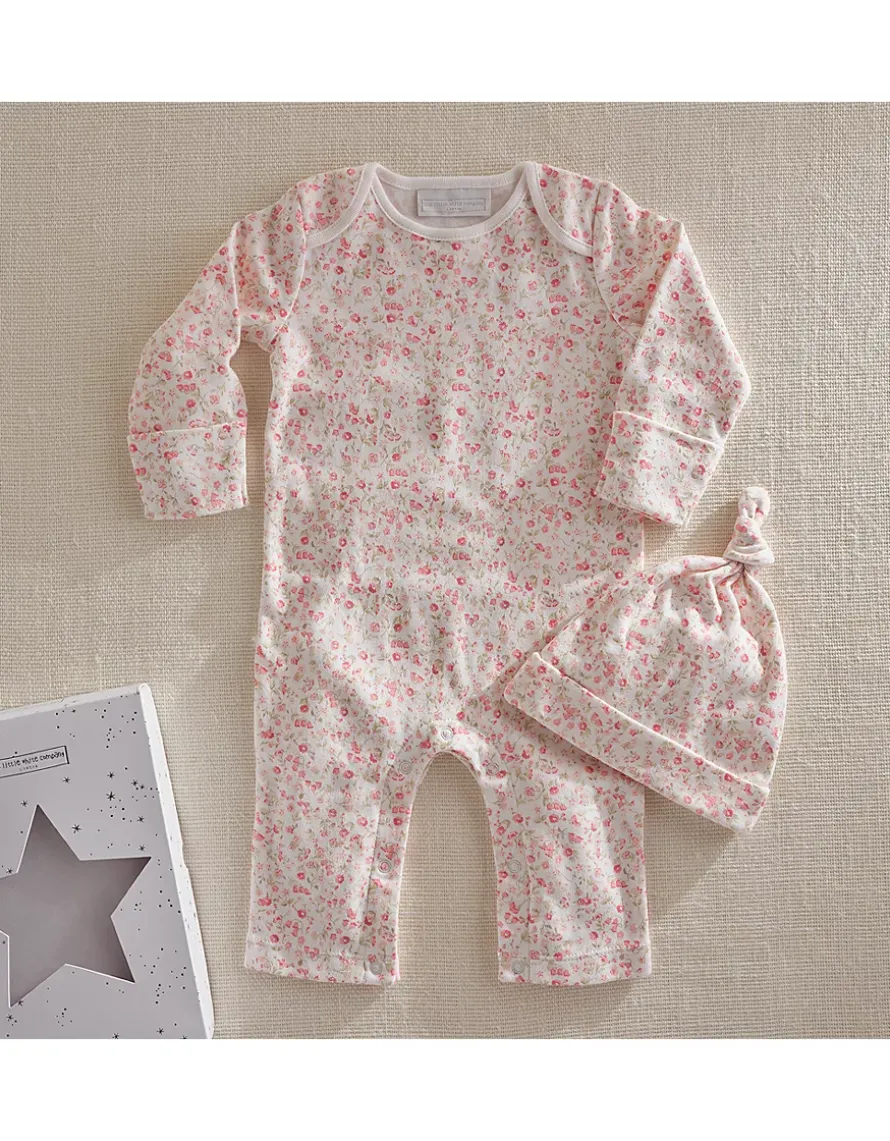Organic Cotton Edie Floral New Arrival Gift Set (0–6mths)