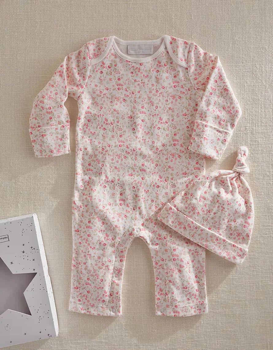 Organic Cotton Edie Floral New Arrival Gift Set (0–6mths)