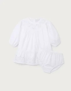 Organic Cotton Embroidered Boho Dress (0–4yrs)